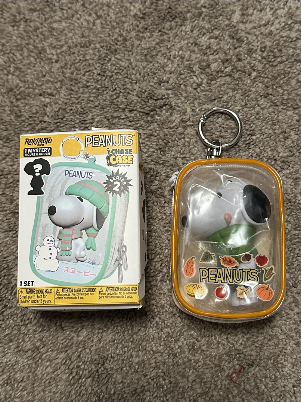 Peanuts Chase Case - Snoopy & Autumn Pouch